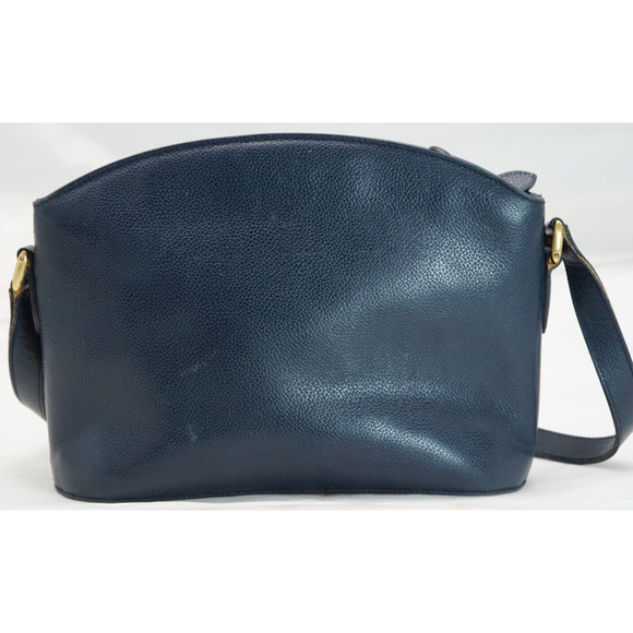 Rare Vintage COACH Madison Pierre 4406 Navy Leather Shoulder Bag in EUC - Picture 9 of 13